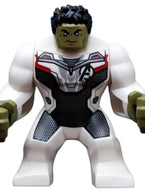 LEGO Marvel Hulk sh0611 Giant White Jumpsuit Minifigure New 2019